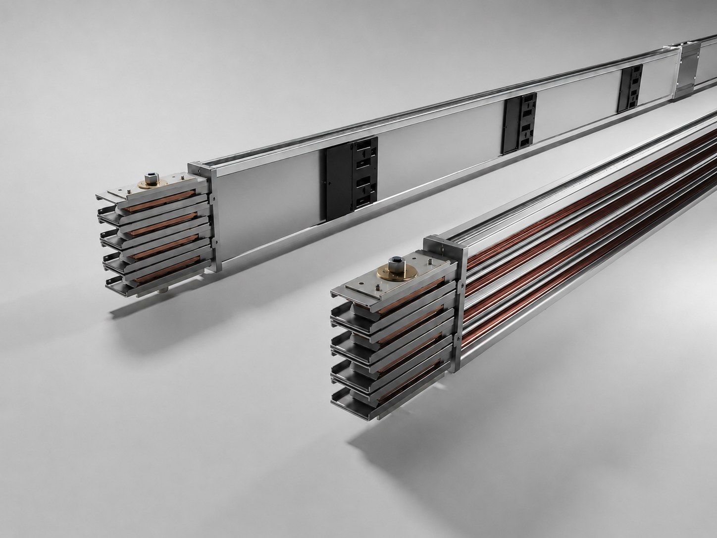 Overhead busway installation